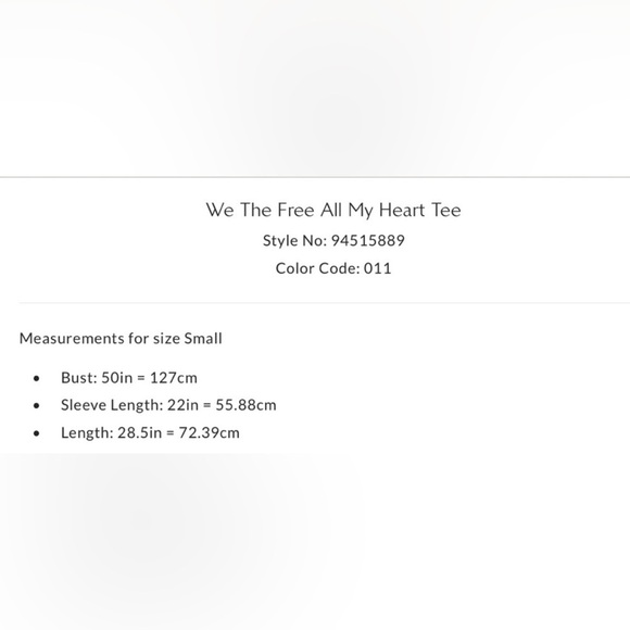 NWOT Free People M We the Free All My Heart Tee in Ivory Tunic Top New $128 - Picture 6 of 7